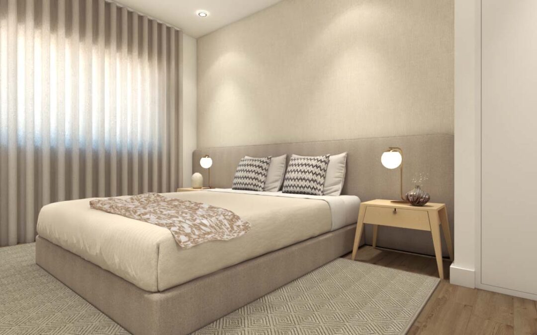 What does an interior design project include?